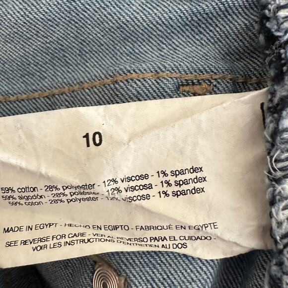 Gloria Vanderbilt Women’s 5 Pocket Design Blue Capri Jeans Size 10 - Picture 6 of 8